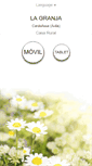 Mobile Screenshot of casarurallagranja.com